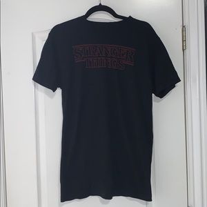 stranger things tee shirt